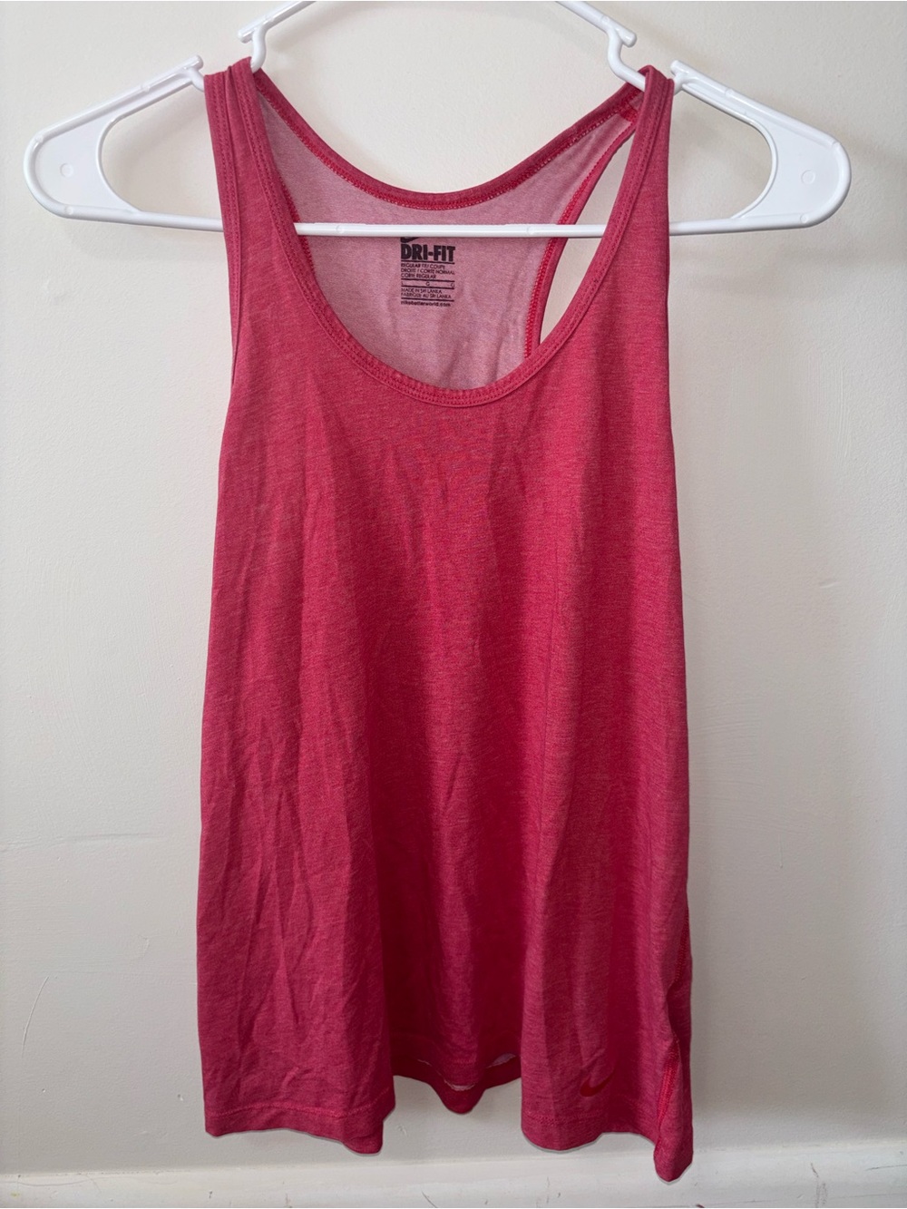 Nike Women's Hot Pink Racerback Tank Top